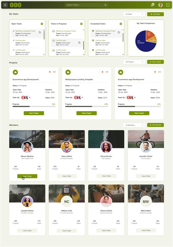 The Tech Clouds agency's portfolio